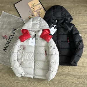 Luxury Mani Down Jackets Red Goose Duck Nylon Autumn Winter And Late Zippered Pocket