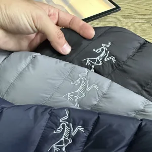 Designer Archaeopteryx Vest Red Duck Down Nylon Lightweight Outdoor