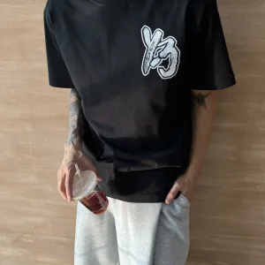 High Quality Y-3 Short-Sleeved Shirts Red Cotton Pure Street Style
