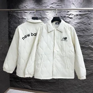High Quality New Balance Outerwear Red Cotton Thin Spring Summer Autumn Winter And Slim Fit