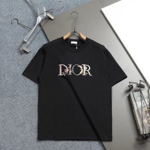 1:1 Dior Cotton Short-Sleeved T-Shirt For Spring
