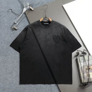1:1 High Quality Chrome Hearts Abs Short-Sleeved T-Shirt For Summer