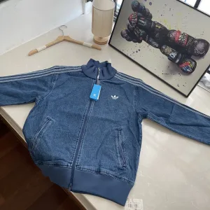 High Quality AAA Adidas Jacket Denim Autumn