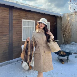 Super Clone Dior Coat Red Lady Nylon Autumn Winter