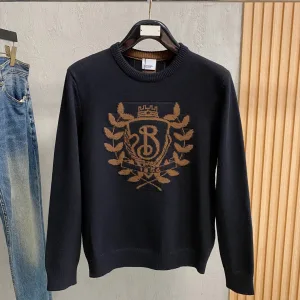 Designer Super Clone Burberry Sweater Color Wool Autumn Winter