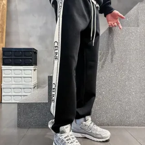 High Quality Celine Sweatpants Red