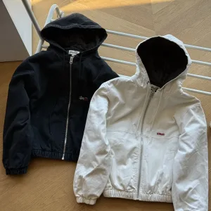 Super Clone Stussy Outerwear Red Cotton Satin Patch