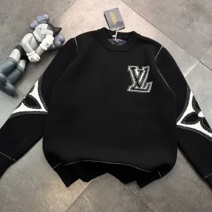 Luxury Louis Vuitton Jeans Black Autumn Winter And