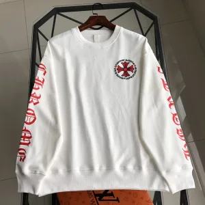 Super Clone Chrome Hearts Sweatshirt Black Cotton Pure
