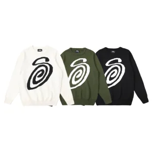 High Quality Stussy Coats Green Eva Cotton Pure Jacquard Streetwear Exquisite Tailoring
