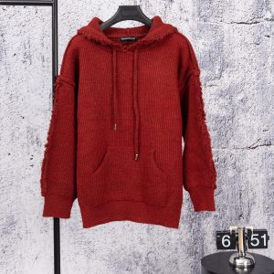 High Quality 1:1 Chrome Hearts Leather Sweater For Winter