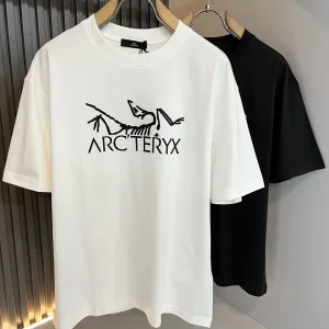 High Quality AAA Canada Goose Short-Sleeved T-Shirt Cotton Air Spring Summer