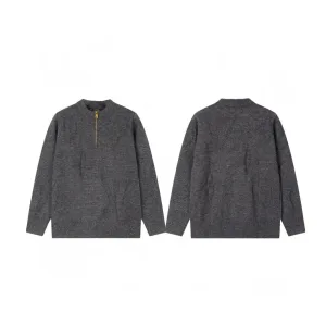 AAA Louis Vuitton Sweater Red Wool Blend Jacquard