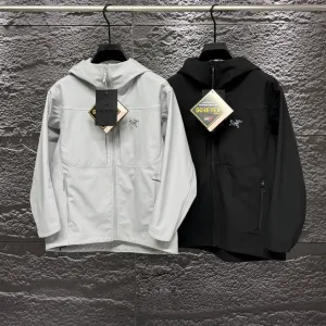 Super Clone Designer Archaeopteryx Windbreaker Red Fleece Running Warm Crisp Silhouette Patch Zippered Pocket