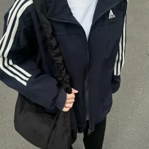Super Clone Adidas Coat Red Woven Fabric Autumn Winter Early