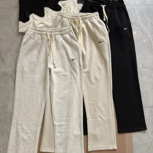 Luxury Nike Sweatpants Red Cotton Easy To Match Side Pockets