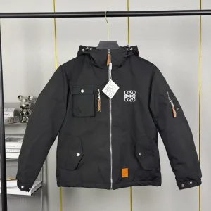 Reps Super Clone Loewe Outerwear Red Cotton Spring Summer And
