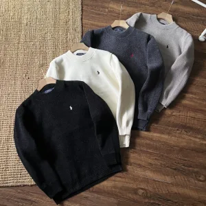 Reps Designer Ralph Lauren Sweater Red Cashmere Winter