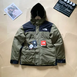 AAA North Down Jackets Red Gore-Tex Duck Embroidery