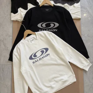 AAA Salomon Sweatshirt Ash Cotton Spring Autumn Winter