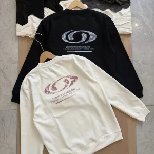 Luxury Salomon Hoodie Ash Cotton Stylish And Simple Spring Autumn Winter