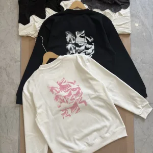 Luxury Designer Archaeopteryx Hoodie Ash Cotton Soft And Gentle Spring Autumn Winter Crisp Silhouette