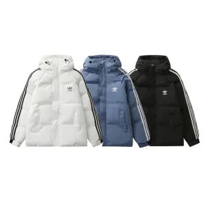 AAA Super Clone Adidas Outerwear Blue Cotton Winter