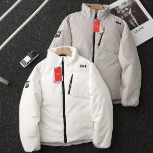 Designer Helly Hansen Down Jacket Red Goose Woven Fabric Autumn Winter Annual