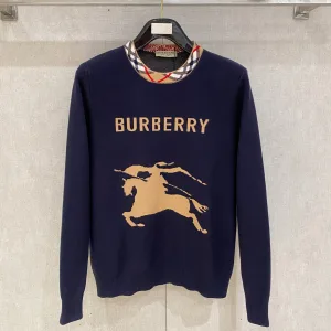AAA Burberry Sweater Wool Blend Autumn Winter And