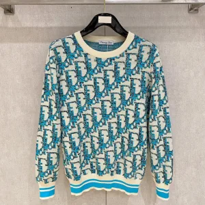 High Quality Dior Sweater Wool Blend Autumn Winter And