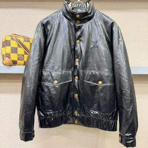 Luxury Louis Vuitton Down Jacket Red Eva Goose