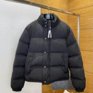 Designer Chrome Hearts Coat Red Goose Down Polyester Fiber Sophistication