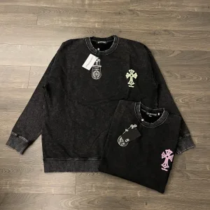 High Quality Chrome Hearts Hoodies Ash Eva Cotton Pure Understated Luxury Exquisite Tailoring Style Foam Printing