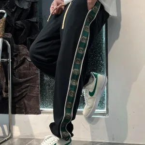 Designer High Quality Gucci Sweatpants Red Winter
