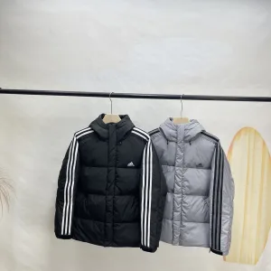 Reps Adidas Down Jacket Red Duck Fleece Winter
