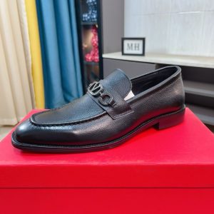 Luxury Valentino Calfskin Leather Shoes