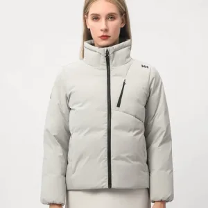 Designer High Quality Helly Hansen Outerwear White Duck Down Simple And Elegant Clean Neat Winter Patch