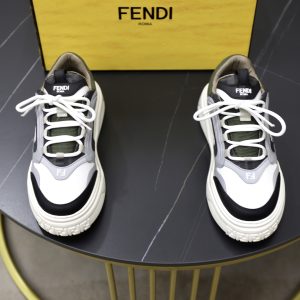 Luxury High Quality Fendi Cowhide Casual Shoes