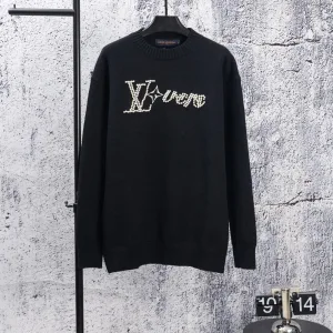 High Quality Designer Louis Vuitton Jeans Red Relaxed Fit Streetwear Winter