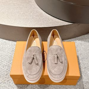 Designer Todes Cowhide Loafers