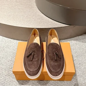 Designer High Quality Todes Cowhide Loafers