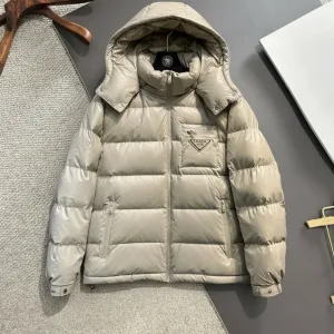 AAA Reps Prada Coat Color Down Fleece Fabric Winter
