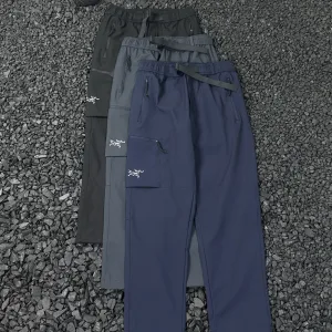 AAA High Quality Archaeopteryx Casual Trousers Red Daily Commute Street Style Hardcore Outdoor Autumn Winter
