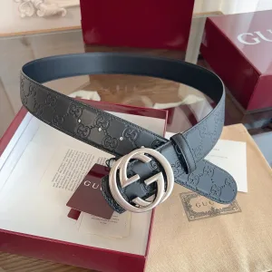 AAA Gucci Men'S Belts Black Spring Early