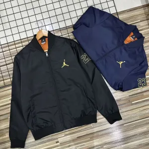AAA Super Clone Jordan Jacket Red Spring Autumn Embroidery
