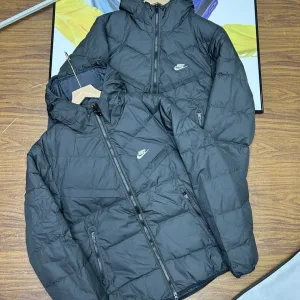 High Quality Nike Jacket Down Woven Fabric Running Winter