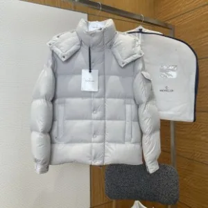 Super Clone Moncler Down Jacket Red Nylon Water-Repellent Fabric Smooth To The Touch