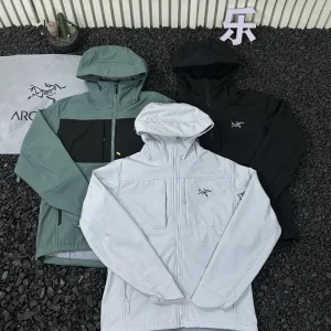 Luxury Designer Archaeopteryx Casual Wear Red Down Fleece Water-Repellent Fabric Unrestricted Movement Clean Lines Urban Style Outdoor Functionality Winter Zippered Pocket
