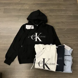 Reps Calvin Klein Hoodie Red Cotton Pure Embroidery