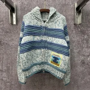 AAA Super Clone Chanel Cardigan Red Wool Winter